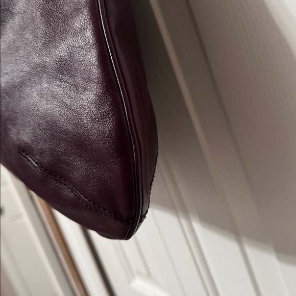 YSL aubergine/purple metropolis leather bag - Picture 7 of 13